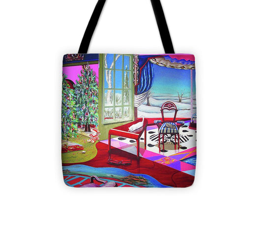 Christmas Painting - Tote Bag