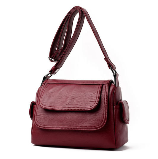 Casual High Quality Leather Messenger Bag For Women